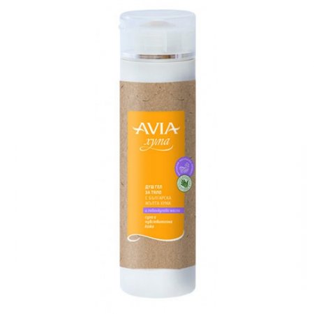 AVIA Душ гел с българска жълта хума
